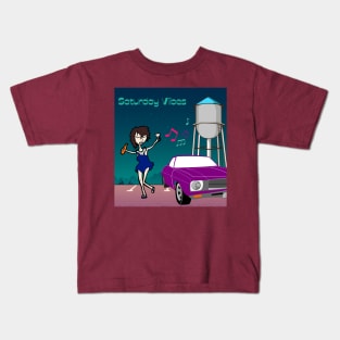 Saturday vibes Kids T-Shirt